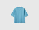 Basic Round Neck T-Shirt - Powder Blue