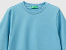 Basic Round Neck T-Shirt - Powder Blue
