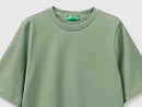 Basic Round Neck T-Shirt - Olive Green