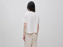 Embroidered Logo T-Shirt - Creamy White