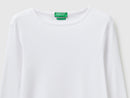 Slim Fit Long Sleeve T-Shirt - White