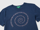 Girls Logo T-Shirt - Dark Blue