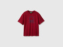 Boys Logo T-Shirt - Dark Red