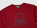 Boys Logo T-Shirt - Dark Red