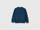 Boys 2 Tone Sweatshirt - Dark Blue