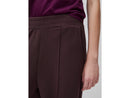 Elastic Waist Comfort Trouser - Dark Brown
