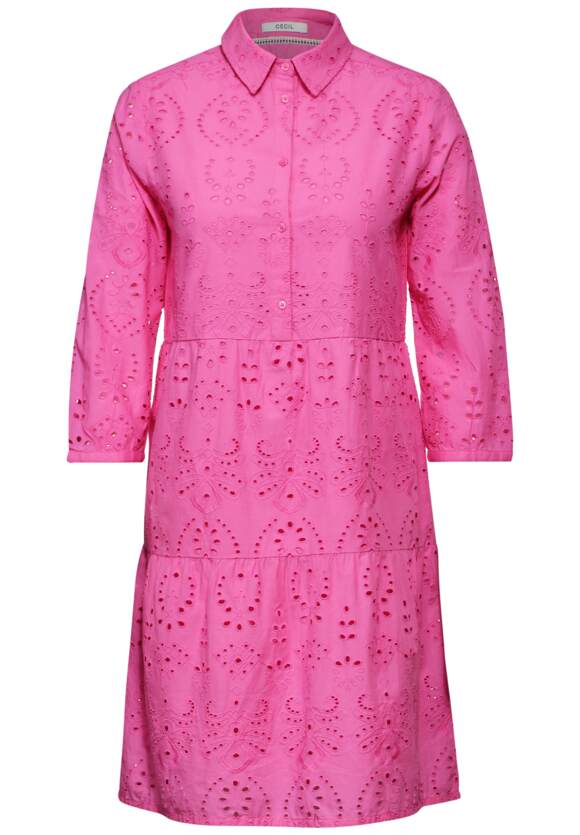 Embroidery Dress - Bloomy Pink