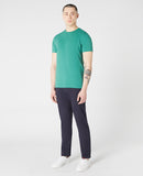 Plain Branded T-Shirt - Olive