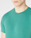 Plain Branded T-Shirt - Olive