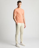 Plain Branded T-Shirt - Mid Pink