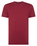 Plain Branded T-Shirt - Maroon
