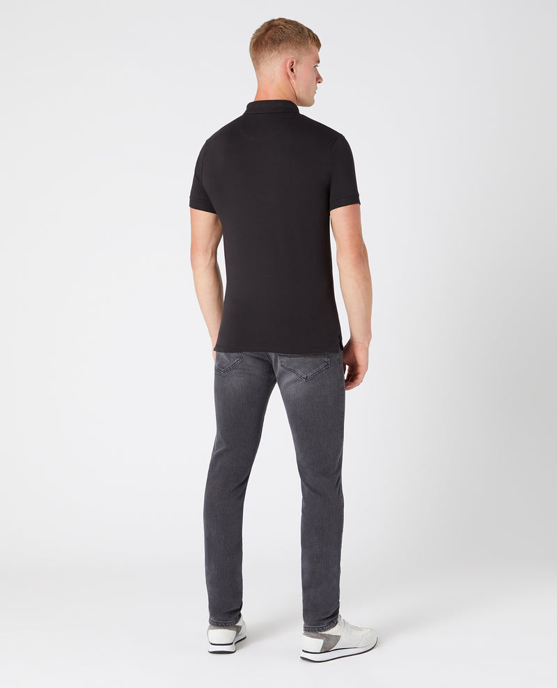 Ss Polo Shirt Brand - Black