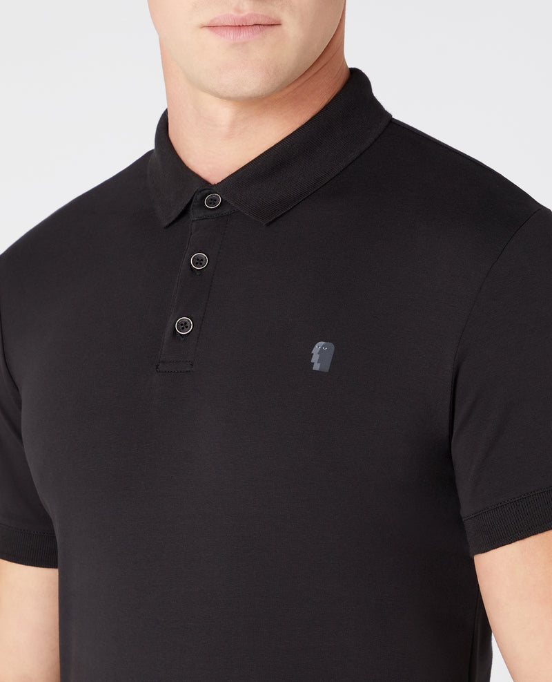 Ss Polo Shirt Brand - Black