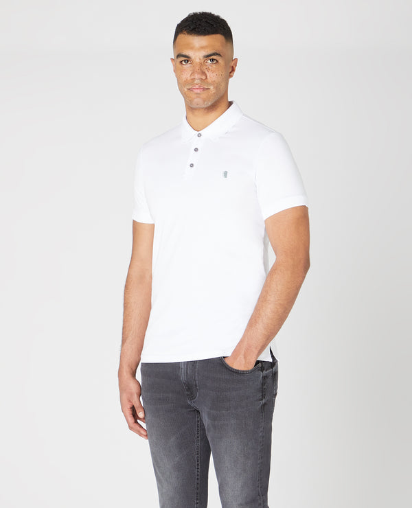 Ss Polo Shirt Brand - White