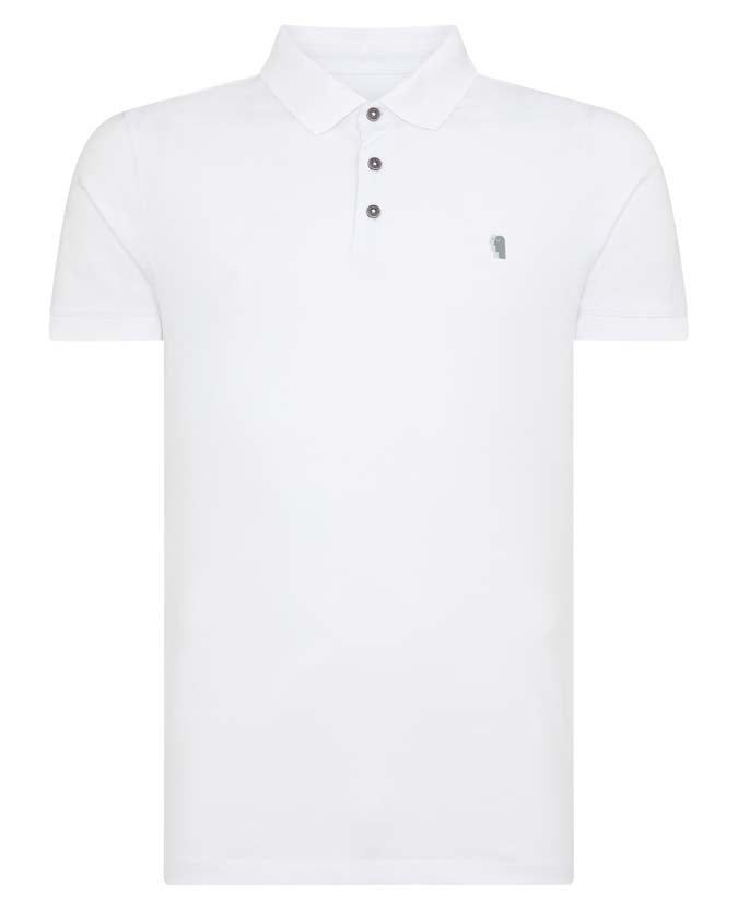 Ss Polo Shirt Brand - White