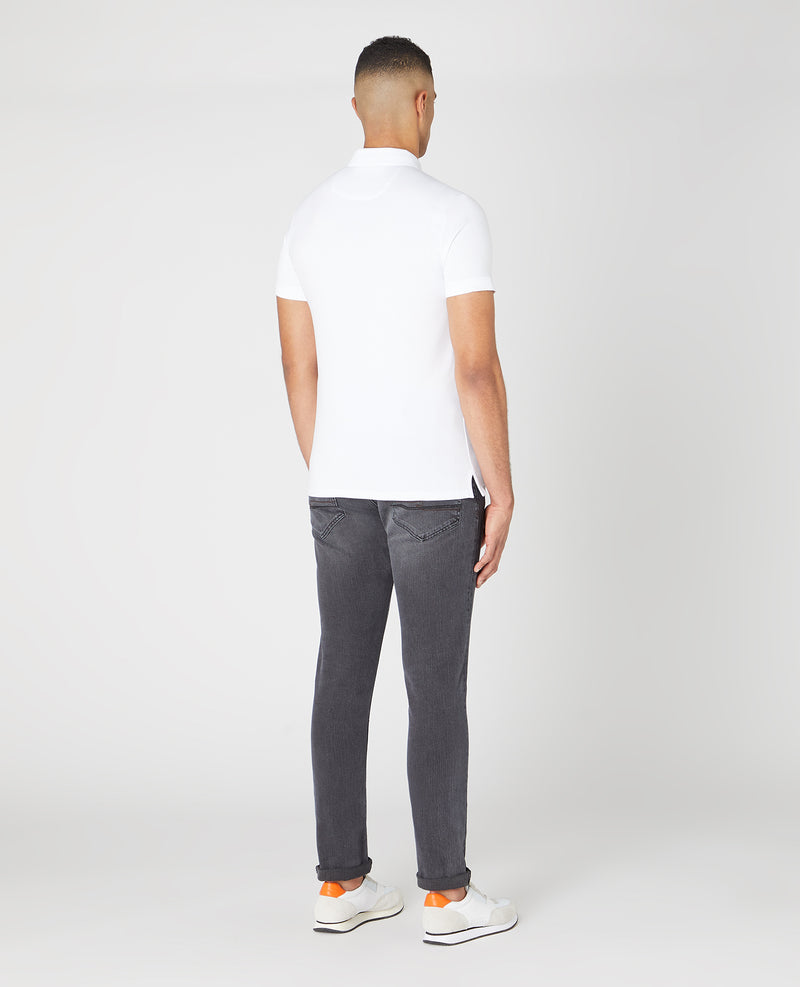 Ss Polo Shirt Brand - White