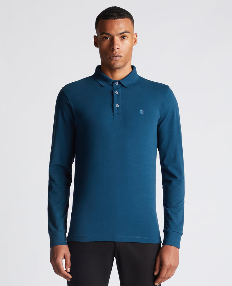 Ss Polo Shirt Brand - Dark Blue