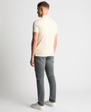 Short Sleeve Polo Shirt- Cream