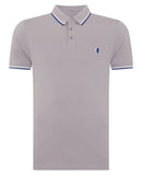 Short Sleeve Polo - Light Grey