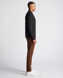 Long Sleeve Polo Shirt - Black