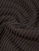 Round Neck Jumper - Brown Grey