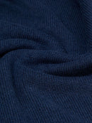 Roll Neck Jumper - Slate Blue