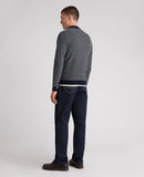 Long Sleeve Polo Shirt - Slate Blue