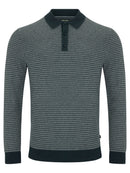 Long Sleeve Polo Shirt - Olive