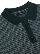 Long Sleeve Polo Shirt - Olive