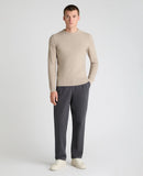 Round Neck Jumper - Stone