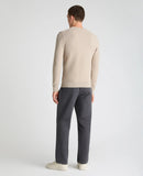 Round Neck Jumper - Stone