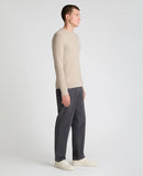 Round Neck Jumper - Stone