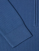 1/2 Zip Jumper - Air Force Blue
