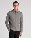 Long Sleeve Polo Shirt - Dark Grey