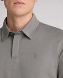 Long Sleeve Polo Shirt - Dark Grey