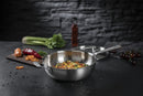 Culinary FivePly Uncoated Wok with Lid - 28CM