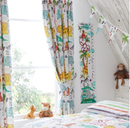 Jungle Fun Pencil Pleat Curtains 66" x 72"