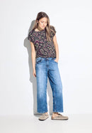 AOP Stripe Shirt - Black