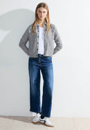 Boucle Jacket - Casual Denim Blue