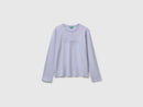 Girls Logo Long Sleeve T-Shirt - Lilac