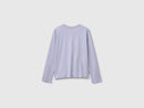 Girls Logo Long Sleeve T-Shirt - Lilac
