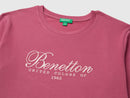 Girls Logo Long Sleeve T-Shirt - Dusty Pink