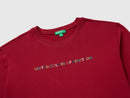 Boys Logo Long Sleeve T-Shirt - Dark Red