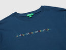 Boys Logo Long Sleeve T-Shirt - Dark Blue