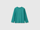 Boys Long Sleeve Print T-Shirt - Green
