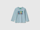 Boys Logo Long Sleeve T-Shirt - Light Green