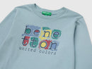 Boys Logo Long Sleeve T-Shirt - Light Green