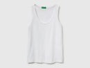 Plain Tank Top - White