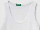 Plain Tank Top - White