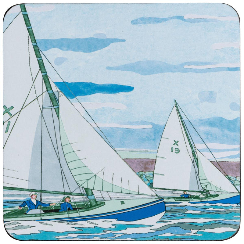 Sailing Set of 6 Coasters